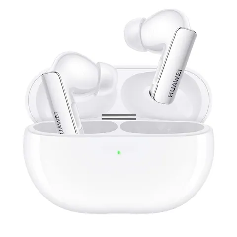 HUAWEI FreeBuds Pro 3, Hi-Res Dual Driver Sound System, Cancellazione attiva rumore, Chiamate cristalline, Batteria lunga durata, Ergonomiche, Compatibile con Android & iOS, Italia, Bianco