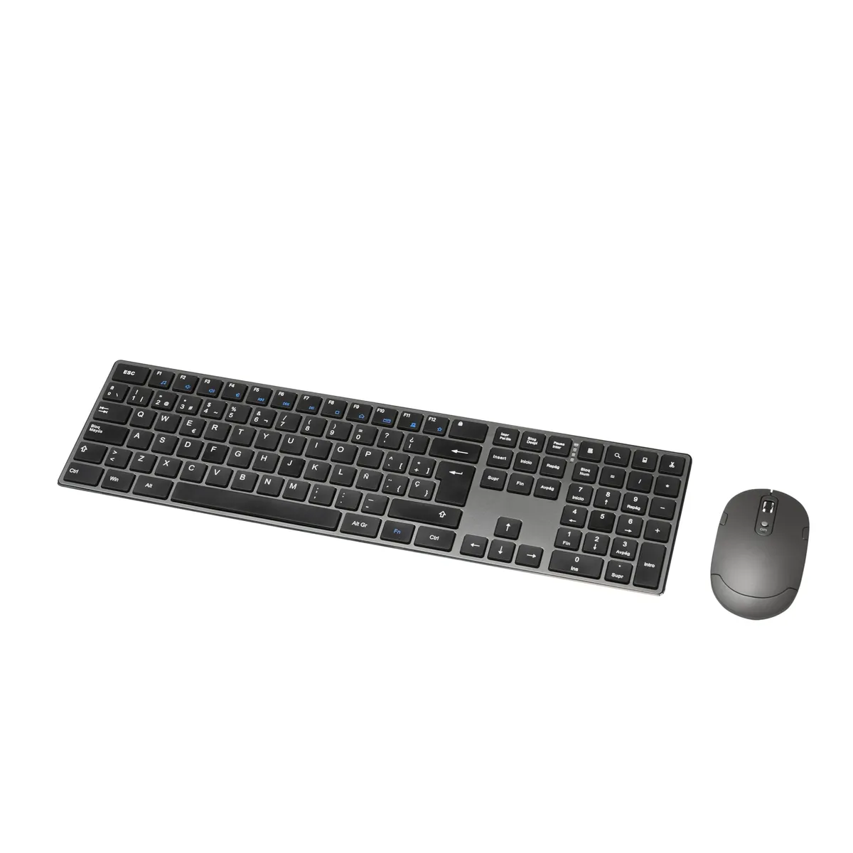 Amazon Basics Teclado ultrafino de tamaño completo y ratón inalámbrico