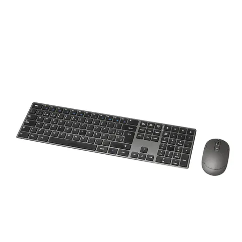 Amazon Basics Teclado ultrafino de tamaño completo y ratón inalámbrico