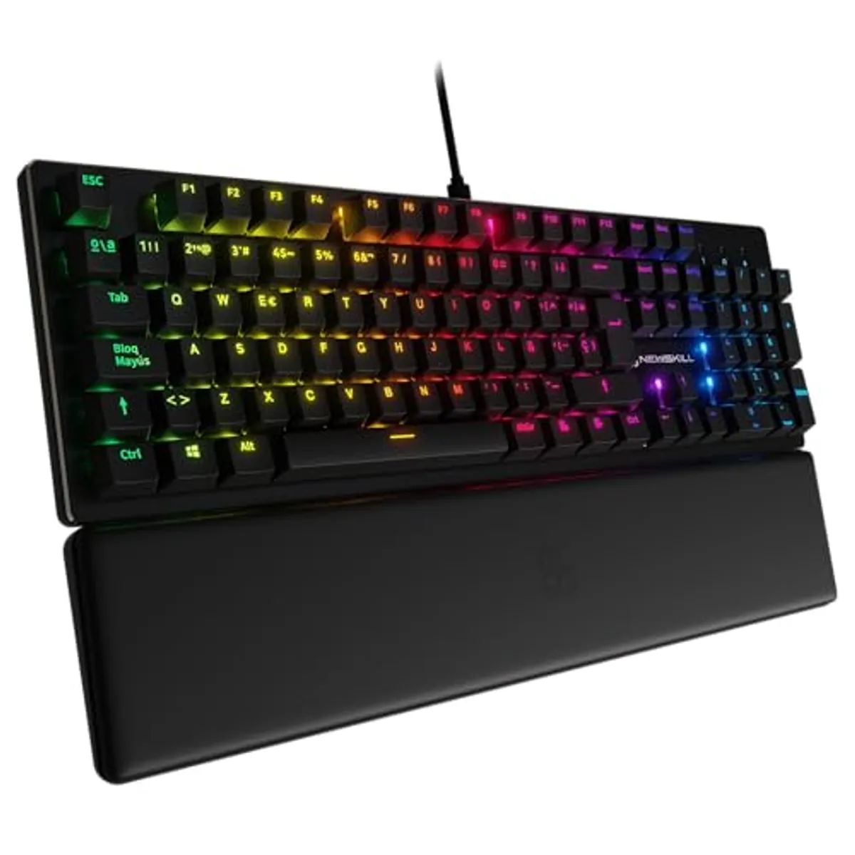 Newskill Serike V2 Negro | Switch Red Hotswap | Teclado Mecánico Gaming