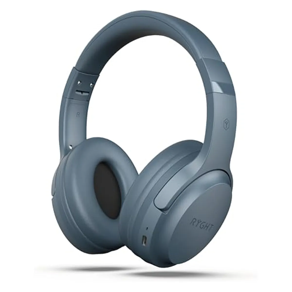 RYGHT – TEMPO – Cuffie senza fili – Audio stereo chiaro, 20H di autonomia – Pieghevole, leggero, controllo musica, volume, rispondere alle chiamate, attivare assistente vocale, auricolari imbottiti –
