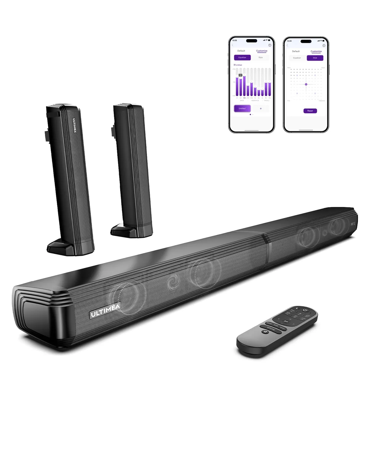 ULTIMEA Soundbar 2.2ch – Ottime condizioni