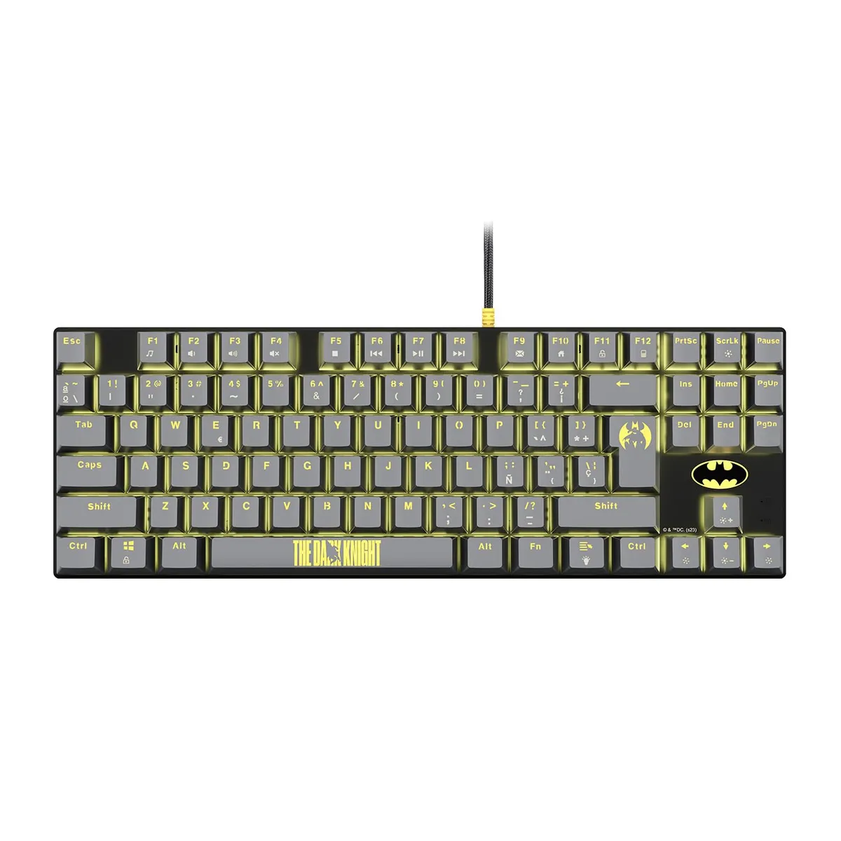 FRTEC - Teclado Mecánico Gaming con Cable TKL, Batman Accesorios PC