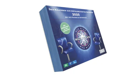 Calendario Wer wird Millionär 2025 – Nuovo formato