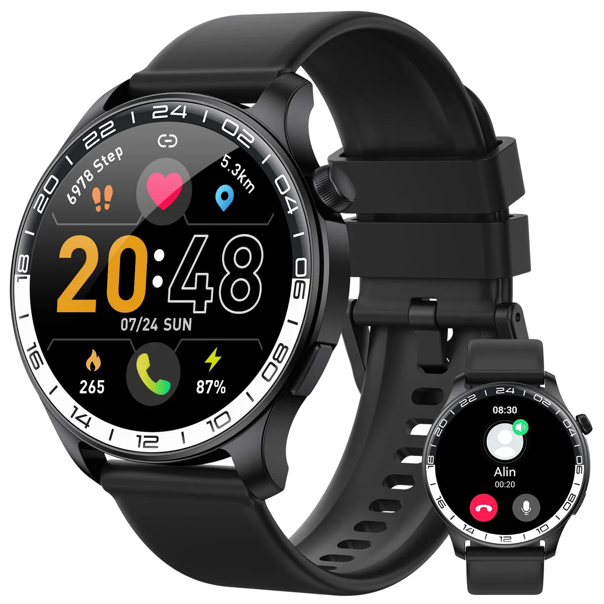 Fempoin Reloj Inteligente Hombre Mujer