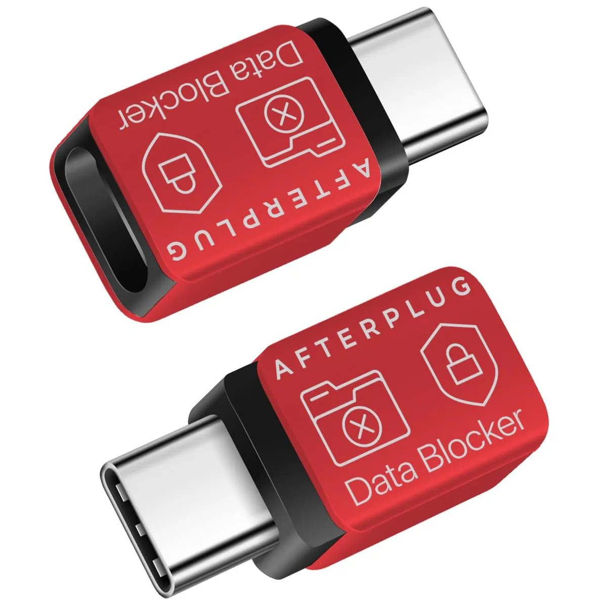 Afterplug USB C a C – Nuovo, Rosso