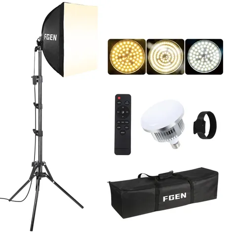 Kit softbox FGen illuminazione fotografia – Come nuovo
