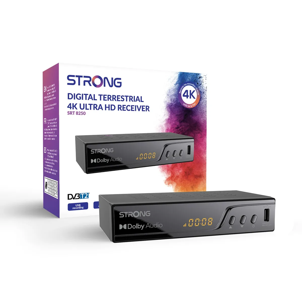 STRONG Decodificador TDT 4K UHD