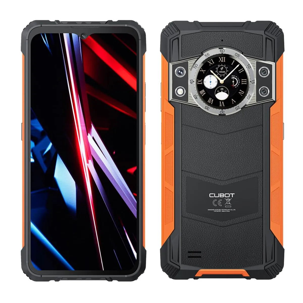 Cubot KINGKONG ACE 3 - Smartphone da 6,5" FHD+ 90Hz, 8 GB e 256 GB, fotocamera da 100 MP, batteria da 5100 mAh, Android 14, processore OctaCore, nero
