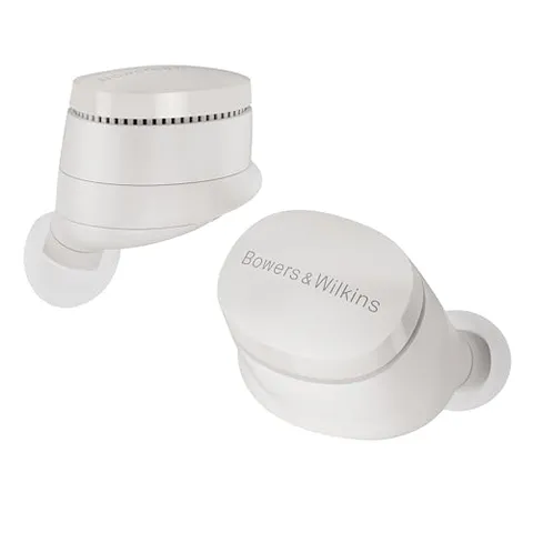 Bowers & Wilkins Pi6 True Wireless Noise Cancelling Earbuds con Bluetooth aptX, connessione wireless a 24 bit e 6 microfoni integrati, grigio nuvola