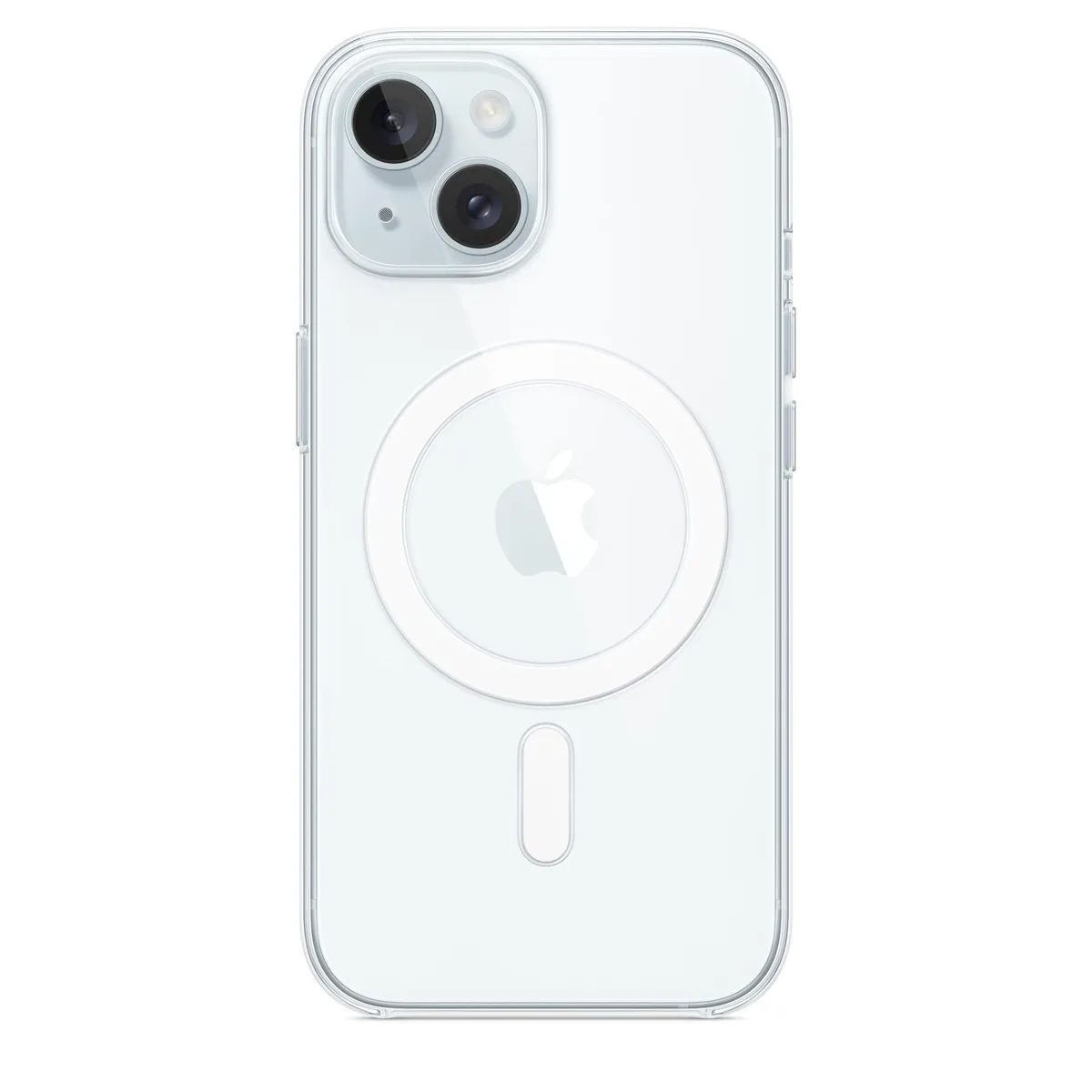 Apple Custodia MagSafe trasparente per iPhone 15 ​​​​​​​