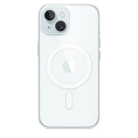 Apple Custodia MagSafe trasparente per iPhone 15 ​​​​​​​