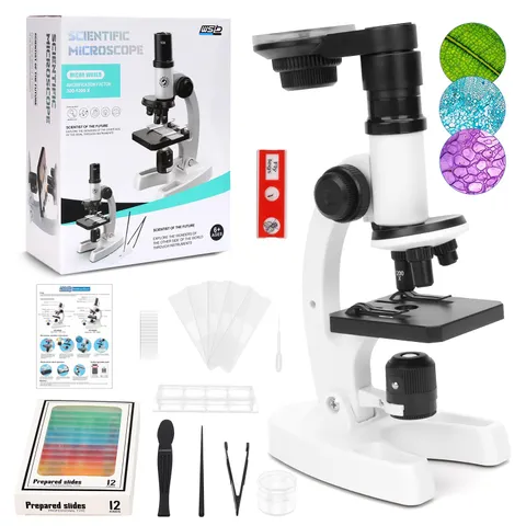 Microscopio per Bambini Principianti 300X-1200X