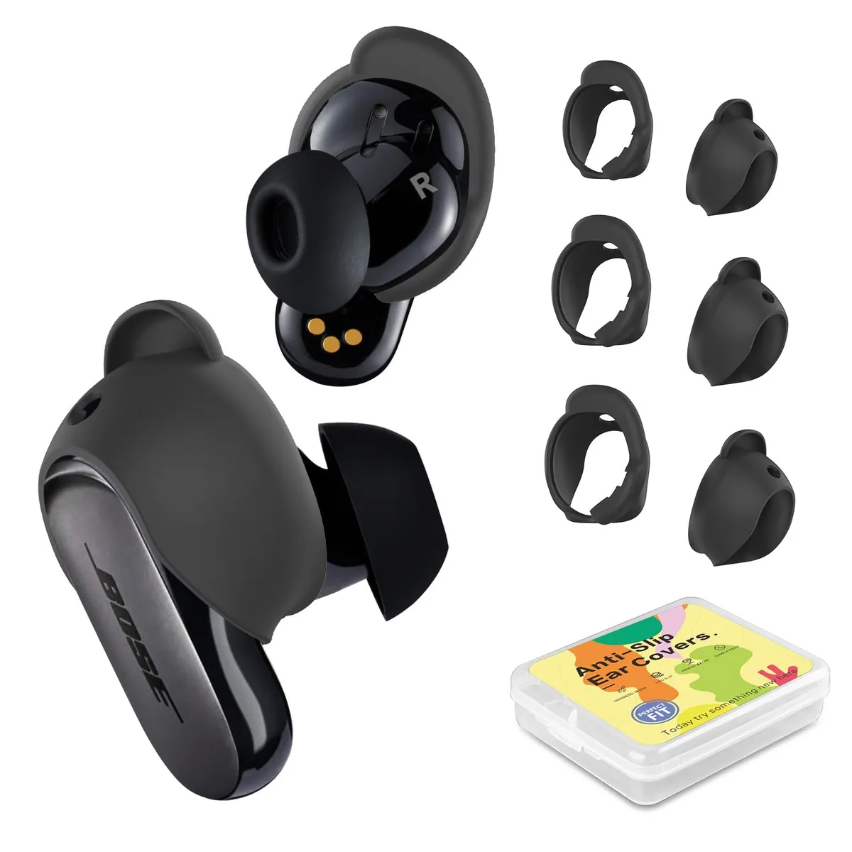 Générique Kit di regolazione auricolario 3 paia compatibili con Bose