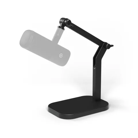 Elgato Wave Desk Stand – Supporto Regolabile per Microfoni, Compatibile con Elgato, HyperX, Rode, Fifine, Shure e altri, Compatibile con Filettature 1/4, 3/8 & 5/8, Per Registrazione/Podcast/Streaming