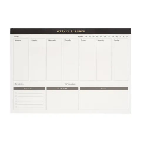 Kokonote Bloc planificatore settimanale – Nuovo