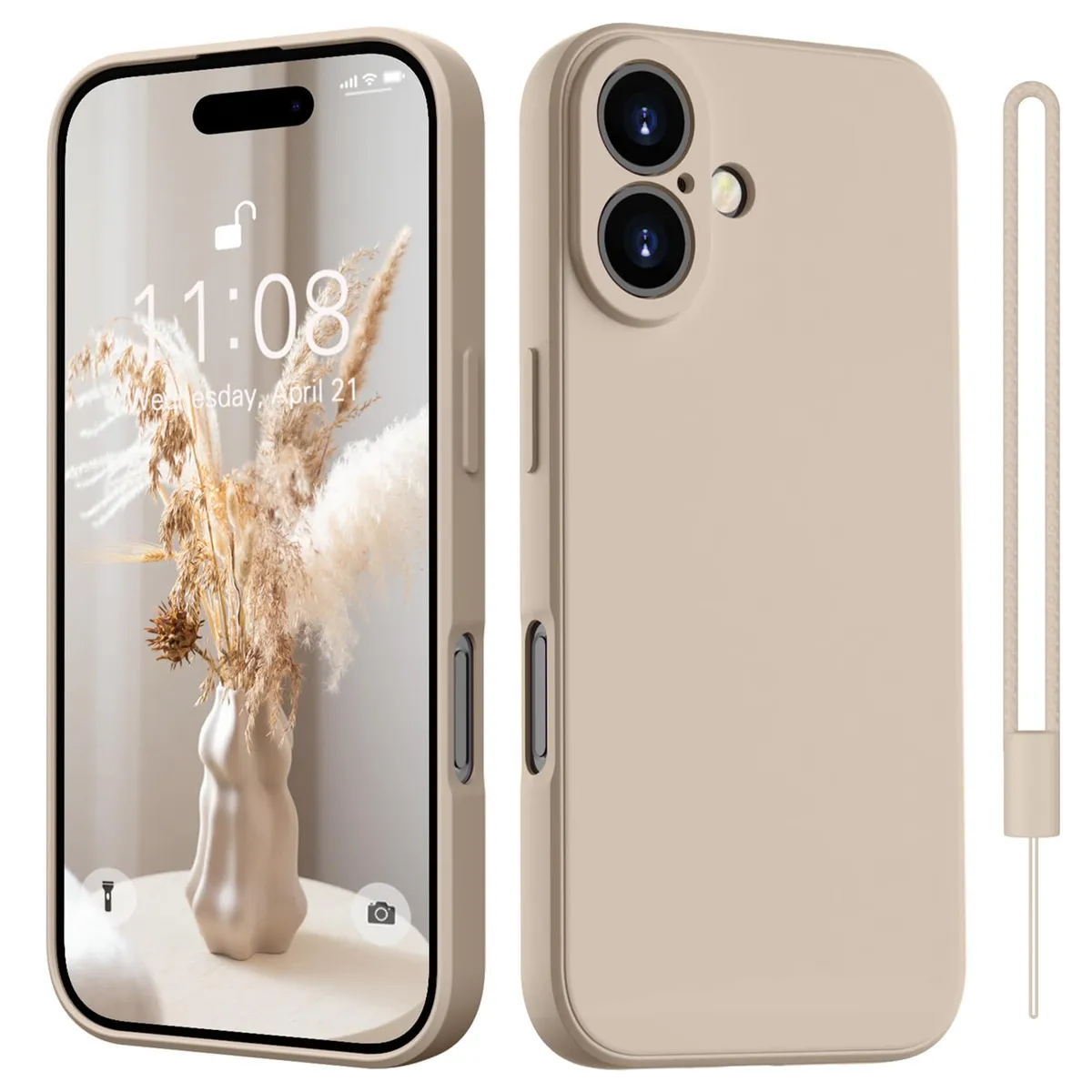 Hülle Silikon iPhone 16 – Condizioni ottime