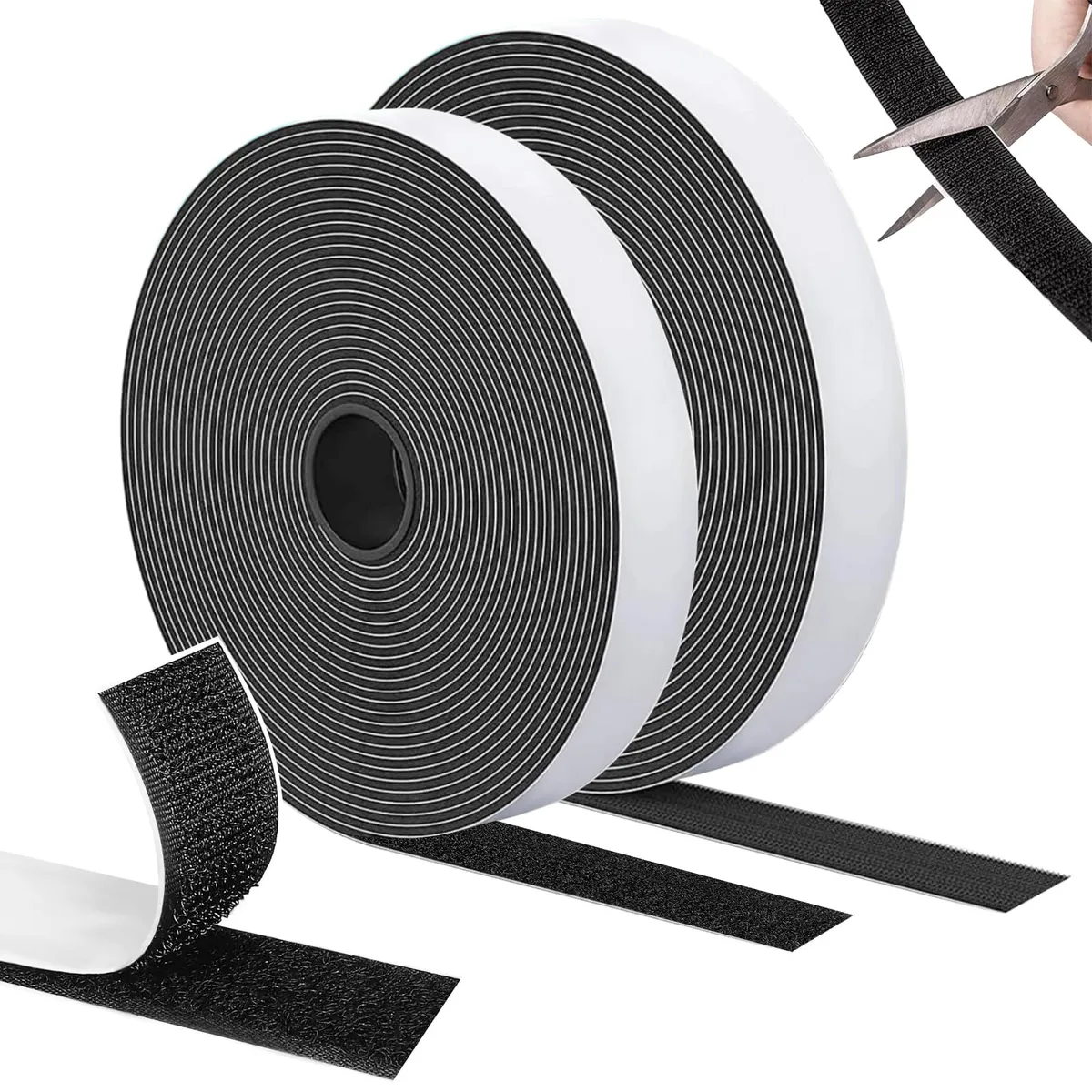 SURFOU Autocollant Scratch Double Face 10m×20mm