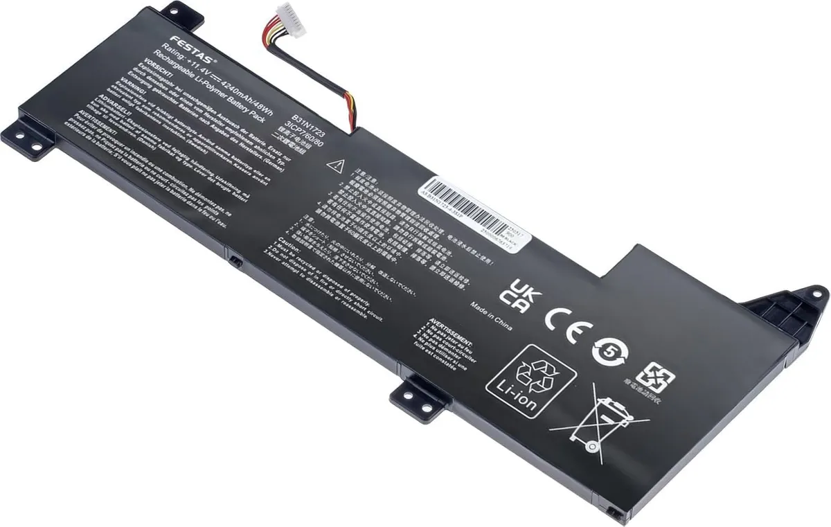 FESTAS 11,4 V 48 Wh Batería compatibile ASUS VivoBook
