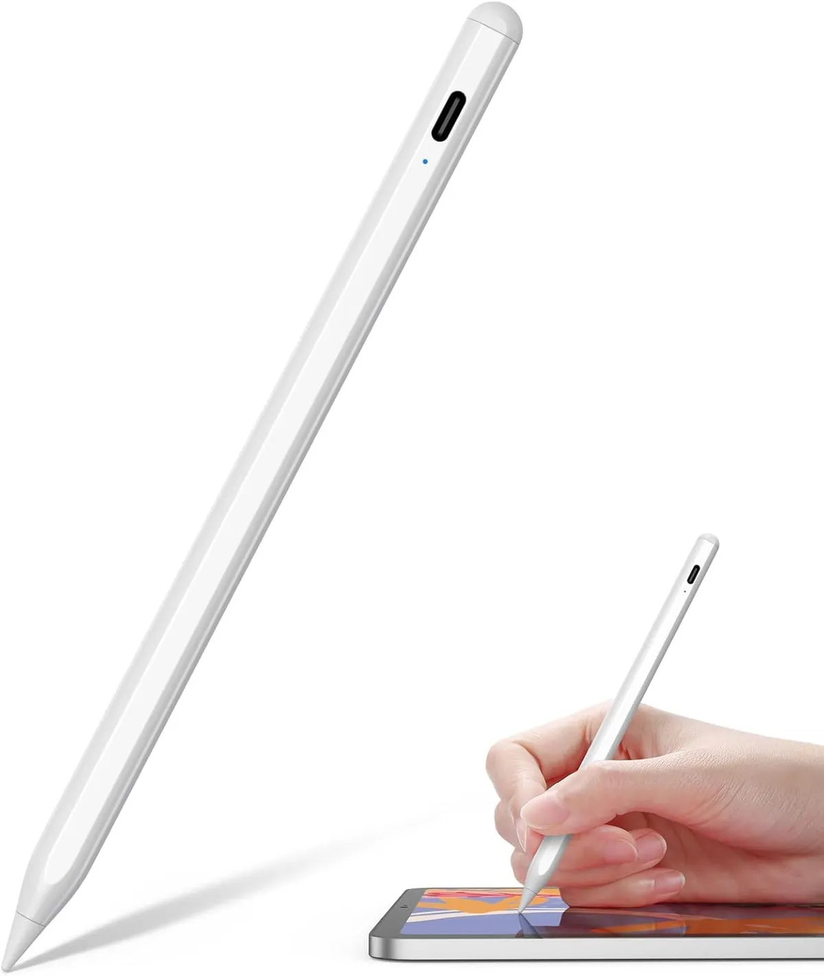 Penna stilo attiva compatibile con Xiaomi Redmi Pad 6S PRO/Pad 7/Pad 7 Pro Touch Screen, matita con funzione Dual Touch, penna stilo ricaricabile per tablet scrittura e disegno