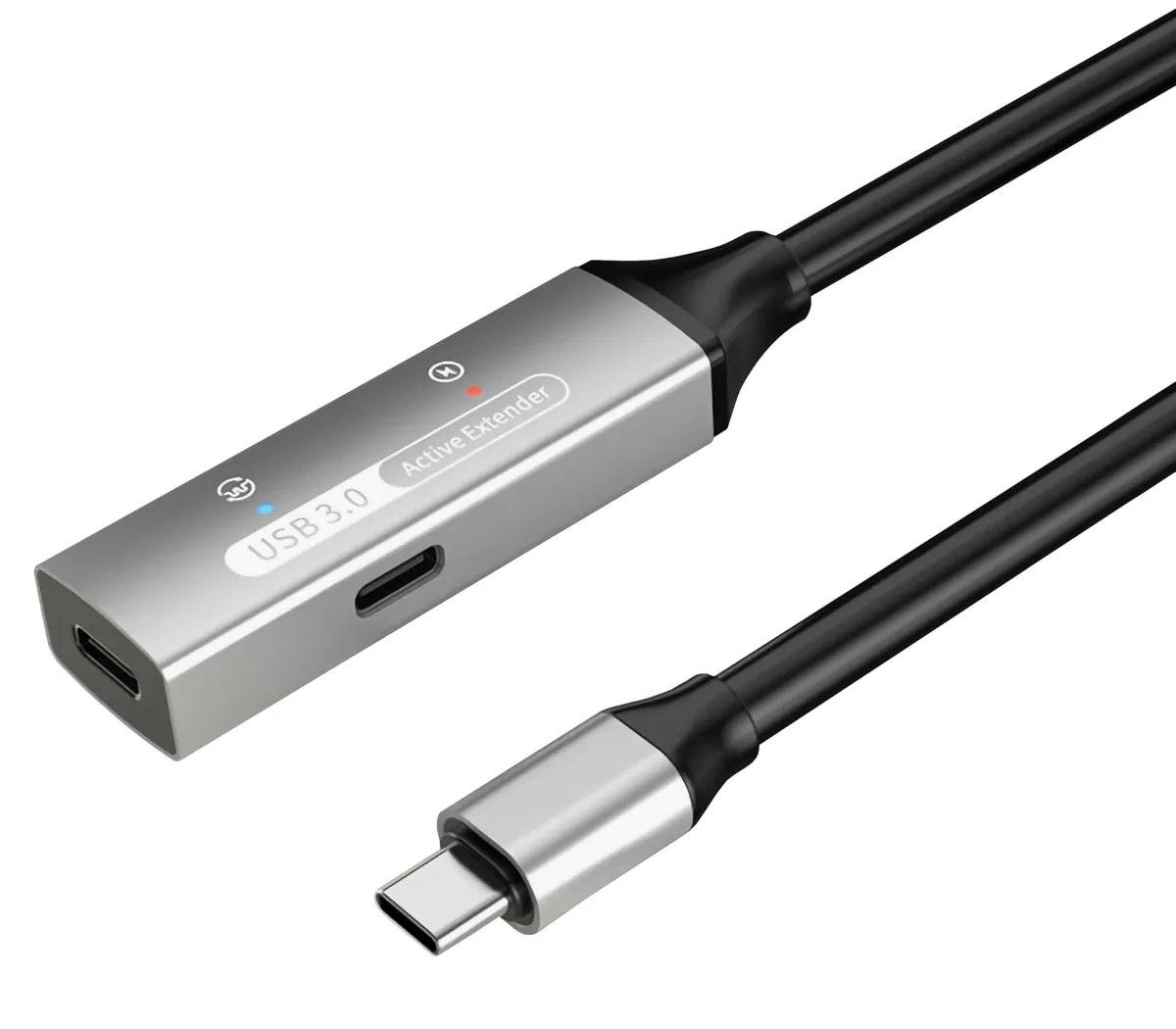 PremiumCord Cable de Extensión USB-C Activo con Repetidor