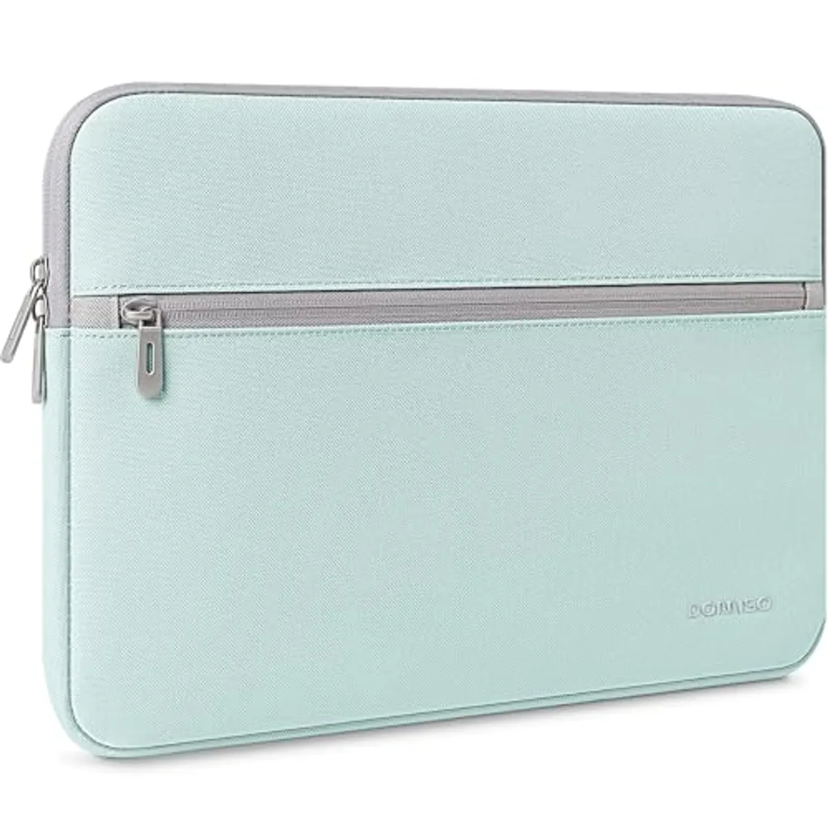 DOMISO Custodia per Laptop 15,6-16 Pollici Antiacqua e Antigraffio Borsa PC Portatili per MacBook Pro 16" M4/M3/M2, Dell XPS 16, HP Envy 15, Lenovo IdeaPad 5 / Flex 5, Verde Menta