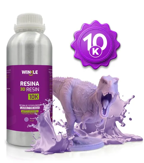 WINKLE FEED YOUR PRINTER WINKLE Resina 3D 10K Transparente 1kg