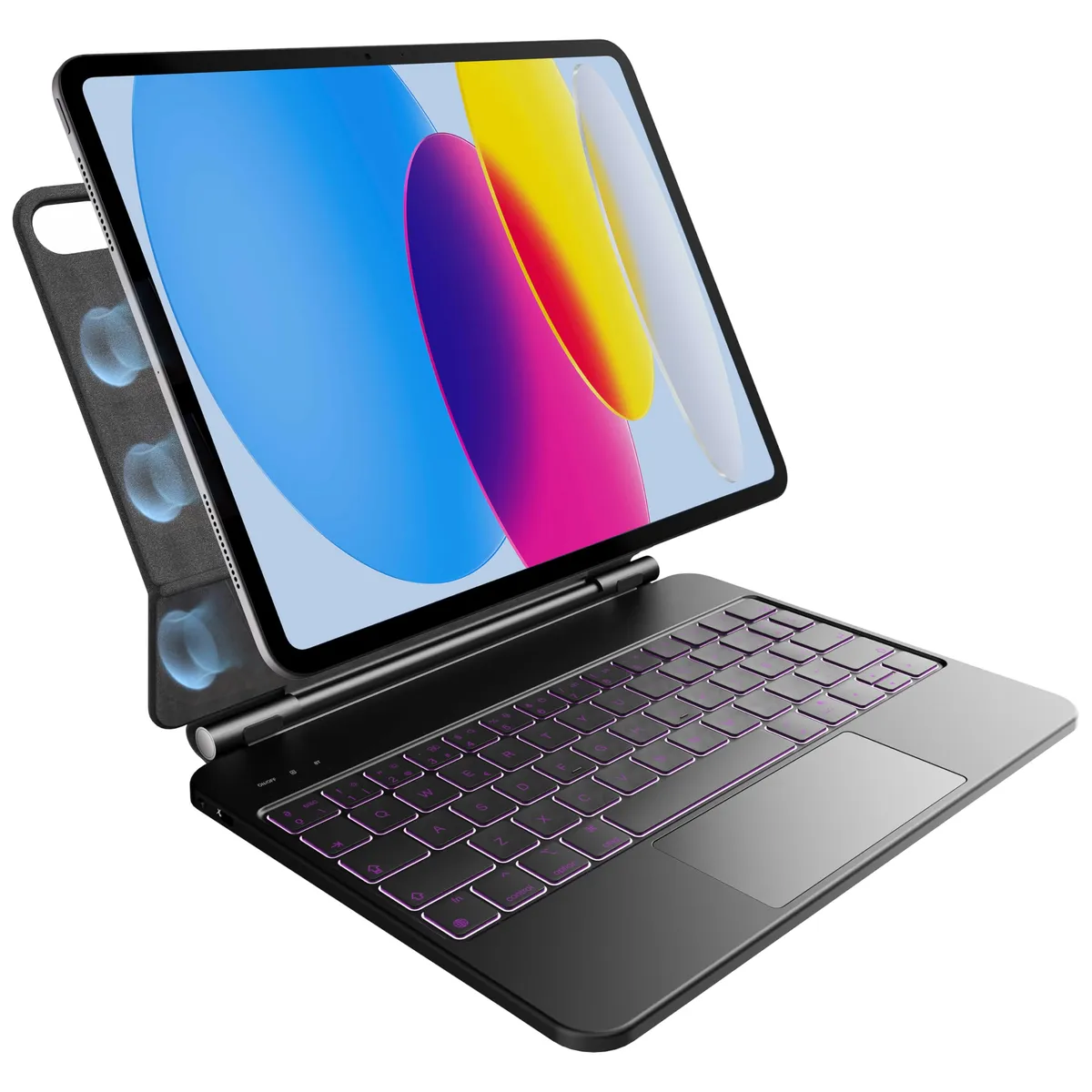 pankeybd Funda con Teclado para iPad A16 2025 y iPad de 10ª generación