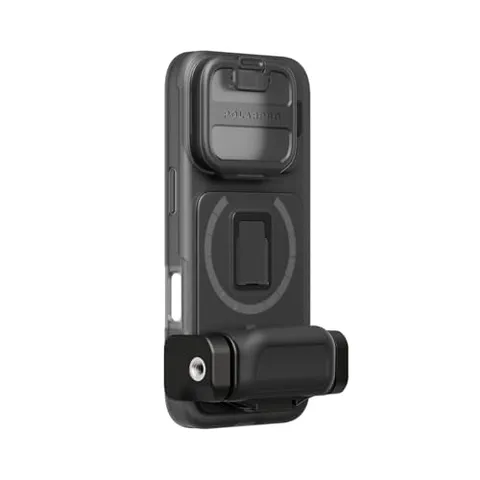 PolarPro - LiteChaser iPhone 16 Pro - ProCase - Compatibile con filtri e adattatori LiteChaser 15 - Nero