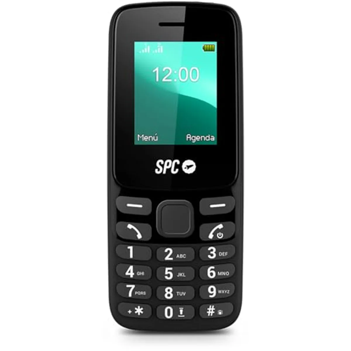 SPC Talk 2 Go telefono cellulare base nero