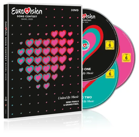 UMC Eurovision Song Contest Basel 2025 - 3DVD [DVD de Audio]