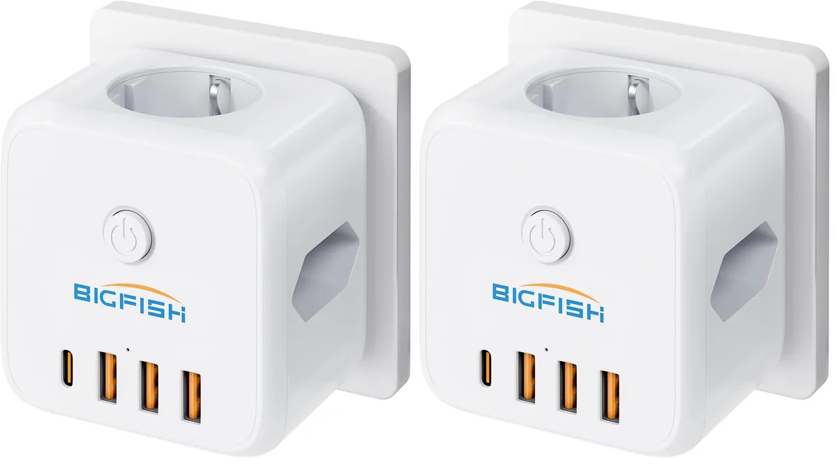 Multiprise Bigfish 7 in 1 – Funzionante con problemi su prese USB