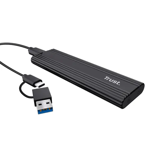 Trust Carcasa SSD M.2 NVMe USB-C 10Gbps