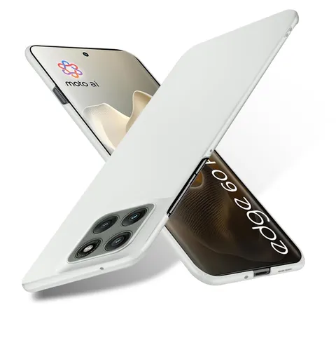 Copertina Motorola Edge 60 Pro – Ultraleggera Bianca