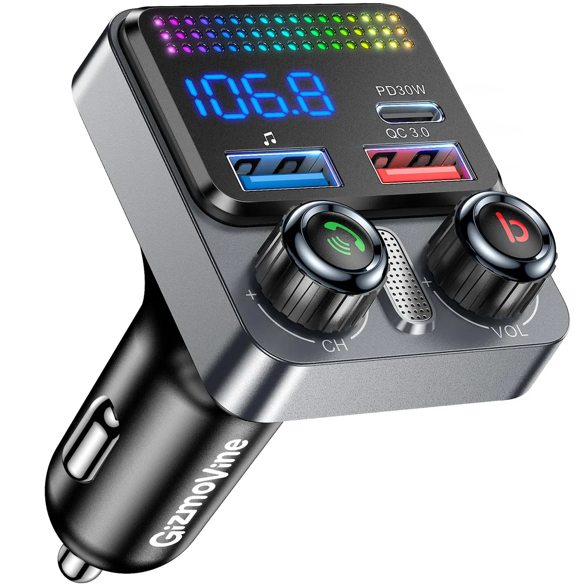 GizmoVine Transmisor FM Coche – Come nuovo