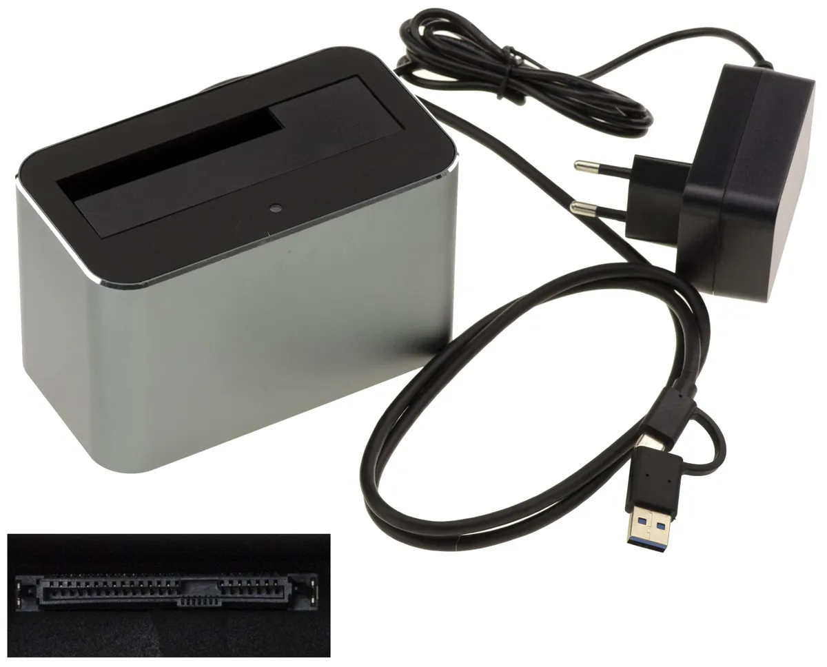 KALEA-INFORMATIQUE Estación de Acoplamiento USB 3.0 5G para Disco SAS