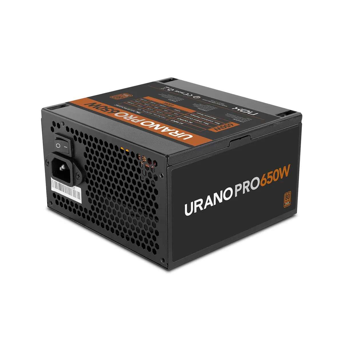NOX XTREME URANO Pro 650 W 80 PLUS Bronze – Alimentatore ATX con
