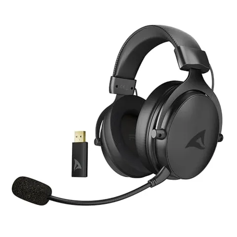 Sharkoon Skiller SGH40W, cuffie stereo per PC, doppia modalità, wireless e TRRS